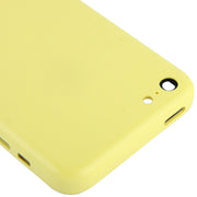 Full Housing  Chassis / Back Cover with Mounting Plate & Mute Button + Power Button + Volume Button + Nano SIM Card Tray for iPhone 5C(Yellow)