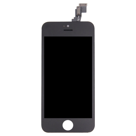 TFT LCD Screen for iPhone 5C Digitizer Full Assembly with Frame (Black)