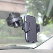 Suction Cup 360 Degree Rotatable Car Holder, For iPhone, Galaxy, Huawei, Xiaomi, LG, HTC and Other Smart Phones(Black)