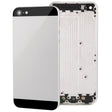 Full Housing Alloy Back Cover for iPhone 5(Silver) - iPhone 5 Parts by PMC TechLife | Online Shopping South Africa | PMC TechLife