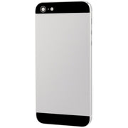 Full Housing Alloy Back Cover for iPhone 5(Silver)