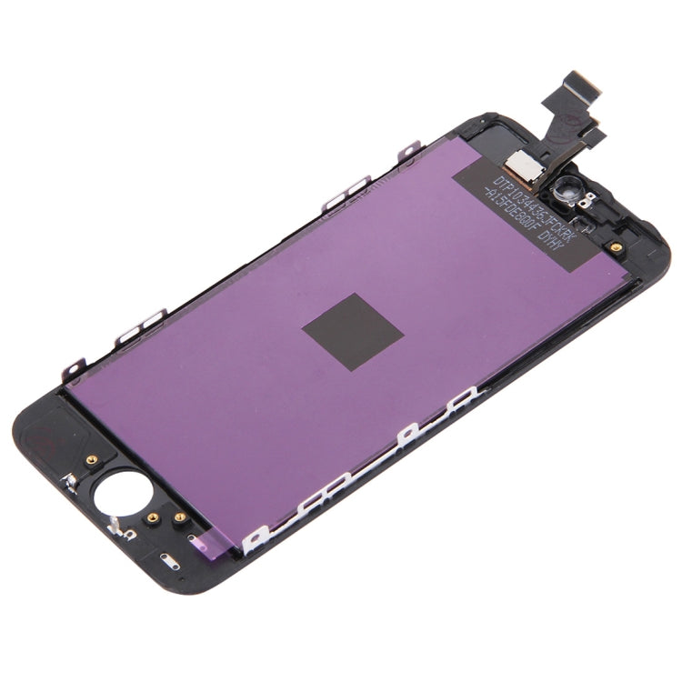 TFT LCD Screen for iPhone 5 Digitizer Full Assembly with Frame (Black)