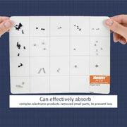 JAKEMY JM-Z09 25cm x 20cm Magnetic Project Mat with Marker Pen for iPhone / Samsung Repairing Tools