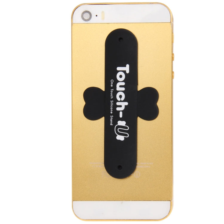 100 PCS Touch-u One Touch Universal Silicone Stand Holder, 100 PCS Touch-u One Touch Universal Silicone Stand Holder(Black)