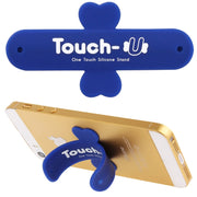 100 PCS Touch-u One Touch Universal Silicone Stand Holder(Dark Blue)