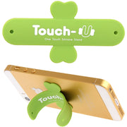 100 PCS Touch-u One Touch Universal Silicone Stand Holder(Green)