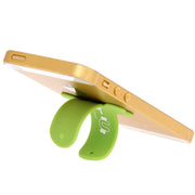 100 PCS Touch-u One Touch Universal Silicone Stand Holder(Green)