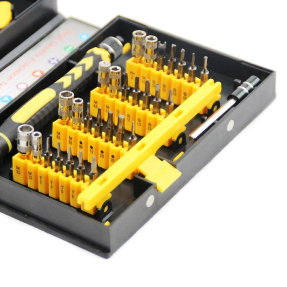 JF-6097A 38 in 1 Multi-bits Professional Mobile Phone Repair Screwdriver Set for iPhone 6 / iPhone 5 & 5S / Mobile Phone