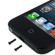 20 PCS for iPhone 5 / 5S Original Dock Screws(Black) - iPhone 5 Parts by PMC TechLife | Online Shopping South Africa | PMC TechLife