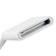 8 Pin Audio Adapter, Not Support iOS 10.3.1 or Above Phone(White)