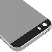 Full Housing Alloy  Back Cover with Mute Button + Power Button + Volume Button + Nano SIM Card Tray for iPhone 5S(Grey)