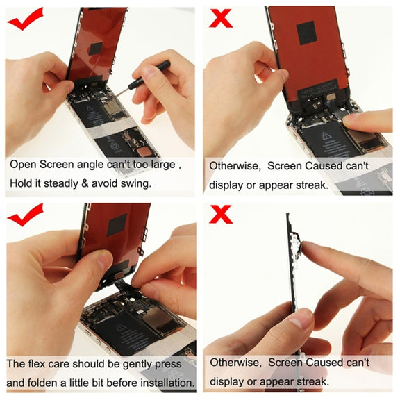 Digitizer Assembly (Original LCD + Frame + Touch Panel) for iPhone 5S(White)