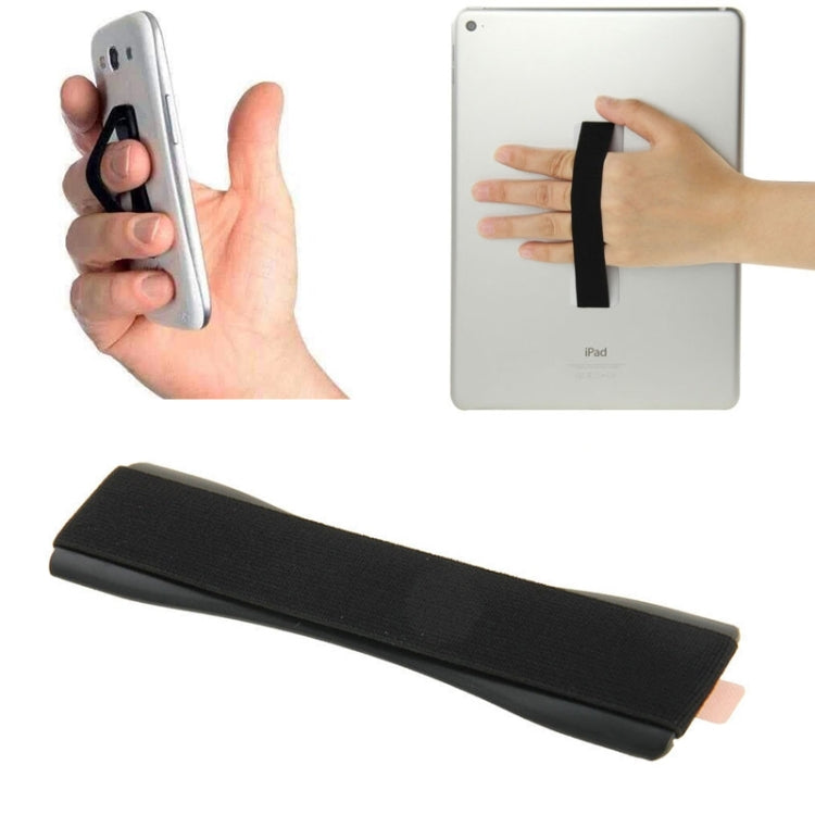 Finger Grip Phone Holder for  iPad Air & Air 2, iPad mini, Galaxy Tab, and other Tablet PC(Black)