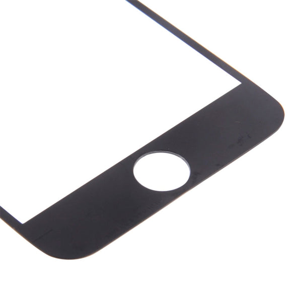 Front Screen Outer Glass Lens for iPhone 6(Black)
