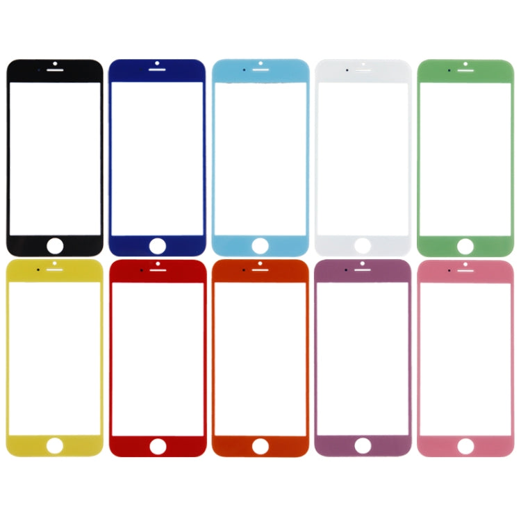 Front Screen Outer Glass Lens for iPhone 6(White)