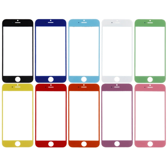Front Screen Outer Glass Lens for iPhone 6(White)