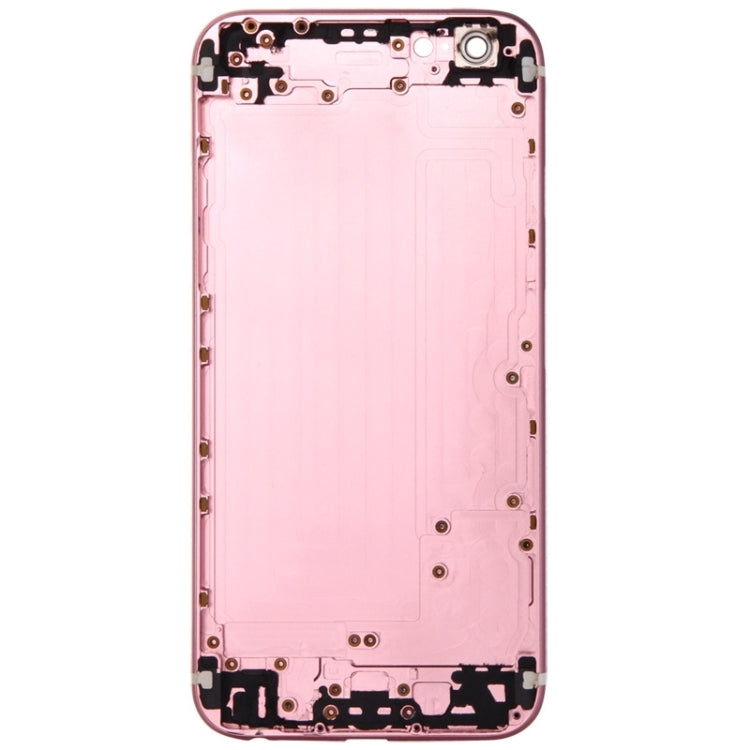 Full Assembly Housing Cover for iPhone 6, Including Back Cover & Card Tray & Volume Control Key & Power Button & Mute Switch Vibrator Key(Pink)