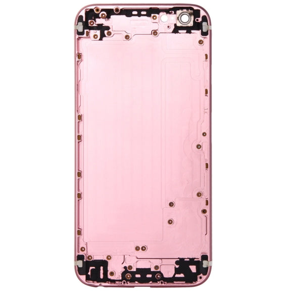 Full Assembly Housing Cover for iPhone 6, Including Back Cover & Card Tray & Volume Control Key & Power Button & Mute Switch Vibrator Key(Pink)