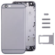 Full Assembly Housing Cover for iPhone 6, Including Back Cover & Card Tray & Volume Control Key & Power Button & Mute Switch Vibrator Key(Grey)