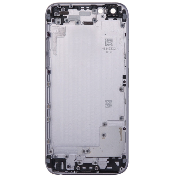 Full Assembly Housing Cover for iPhone 6, Including Back Cover & Card Tray & Volume Control Key & Power Button & Mute Switch Vibrator Key(Grey)