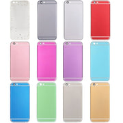Full Assembly Housing Cover for iPhone 6, Including Back Cover & Card Tray & Volume Control Key & Power Button & Mute Switch Vibrator Key(Grey)