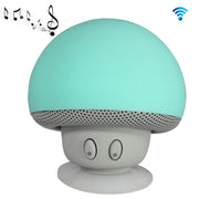 Mushroom Shape Bluetooth Speaker with Suction Holder(Green)