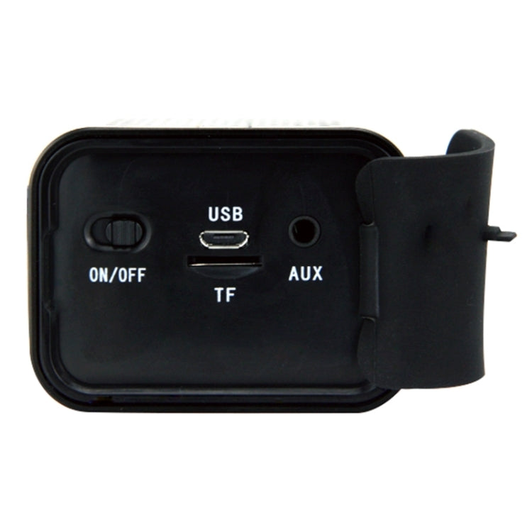 YM-308 Portable Rechargeable NFC Bluetooth Speaker, Support TF Card(Black)
