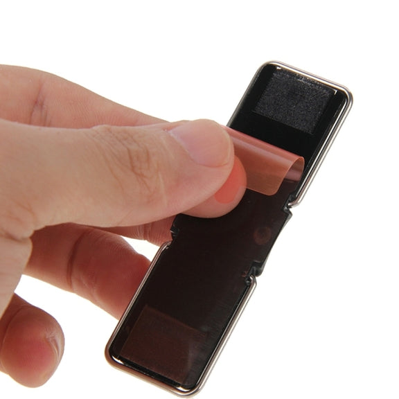 Universal Mini Foldable Holder Stand with Finger Grip(Black)