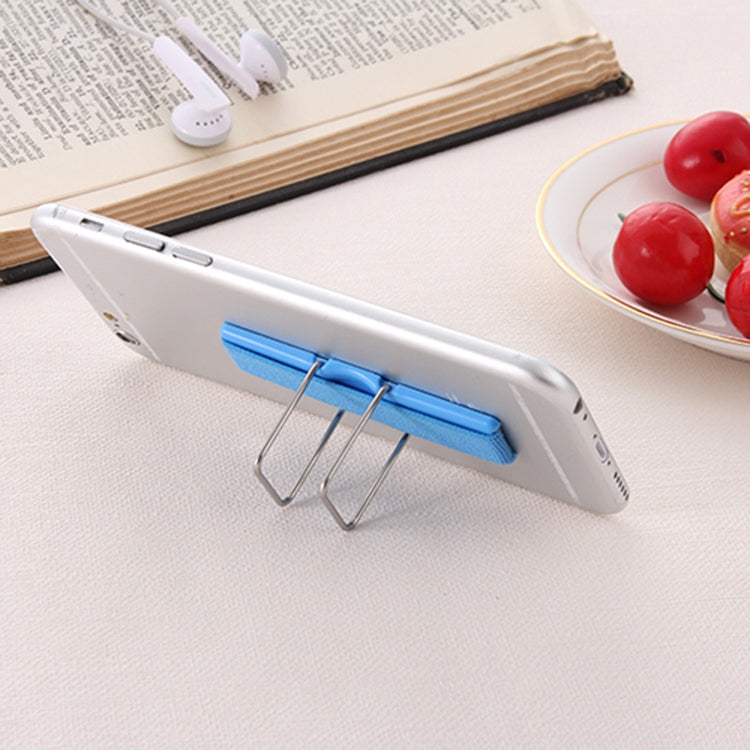 Universal Mini Foldable Holder Stand with Finger Grip(Silver)