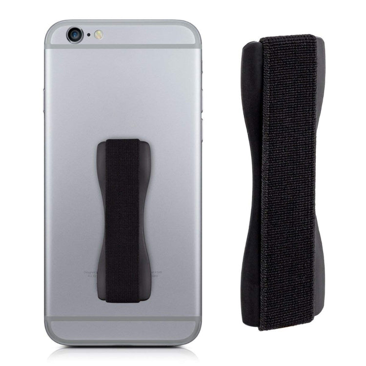 Finger Grip Phone Holder for iPhone, Galaxy, Sony, Lenovo, HTC, Huawei, and other Smartphones(Black)