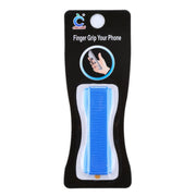 Finger Grip Phone Holder for iPhone, Galaxy, Sony, Lenovo, HTC, Huawei, and other Smartphones(Blue)
