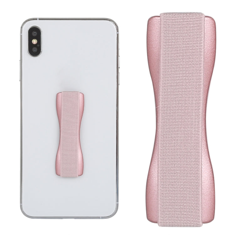 Finger Grip Phone Holder for iPhone, Galaxy, Sony, Lenovo, HTC, Huawei, and other Smartphones(Rose Gold)