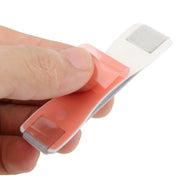 Finger Grip Phone Holder for iPhone, Galaxy, Sony, Lenovo, HTC, Huawei, and other Smartphones(Silver)