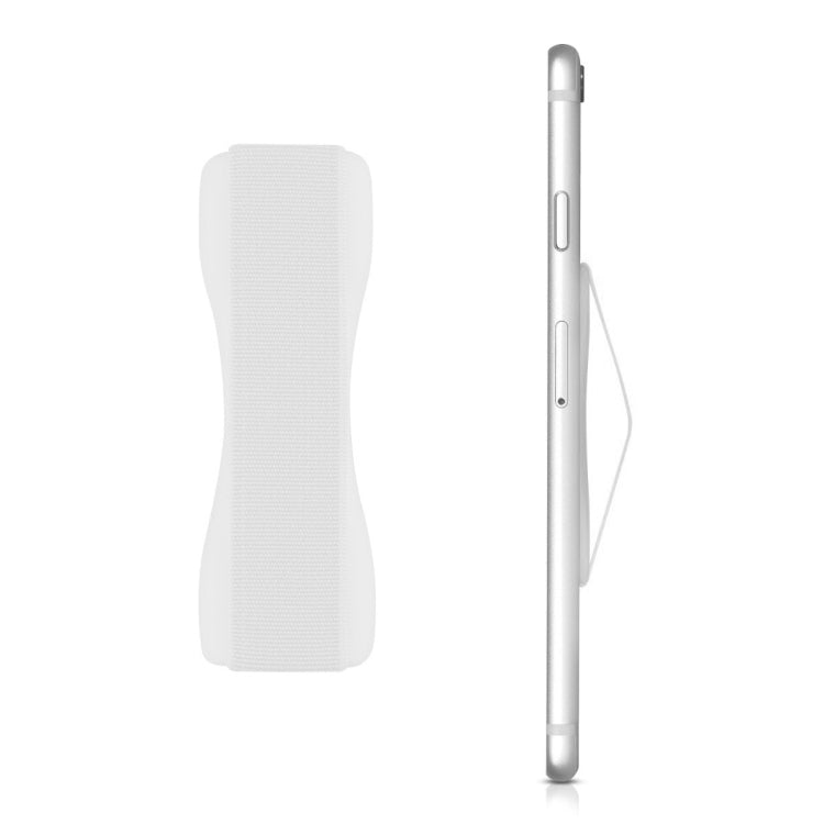 Finger Grip Phone Holder for iPhone, Galaxy, Sony, Lenovo, HTC, Huawei, and other Smartphones(White)