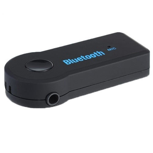 Car Bluetooth Handsfree Music Mic Receiver For iPhone, Galaxy, Sony, Lenovo, HTC, Huawei, and other Smartphones