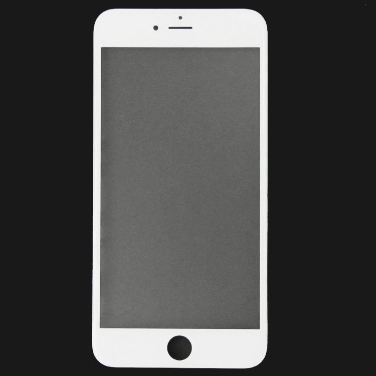 2 in 1 for iPhone 6 (Front Screen Outer Glass Lens + Frame)(White)