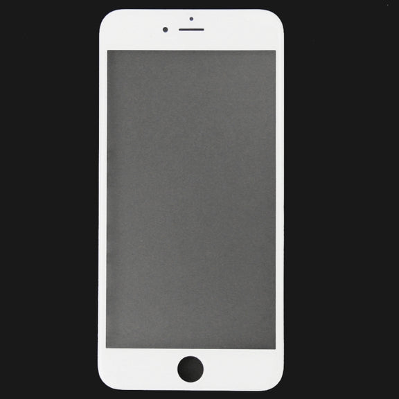 2 in 1 for iPhone 6 (Front Screen Outer Glass Lens + Frame)(White)