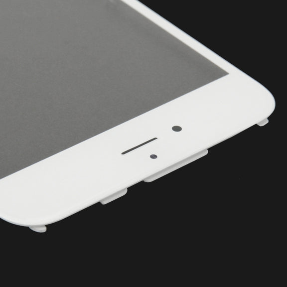2 in 1 for iPhone 6 (Front Screen Outer Glass Lens + Frame)(White)