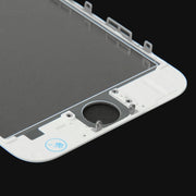 2 in 1 for iPhone 6 (Front Screen Outer Glass Lens + Frame)(White)