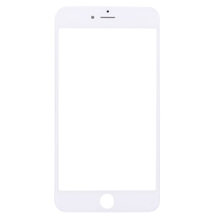 Front Screen Outer Glass Lens with Front LCD Screen Bezel Frame for iPhone 6s Plus(White)