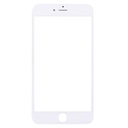 Front Screen Outer Glass Lens with Front LCD Screen Bezel Frame for iPhone 6s Plus(White)