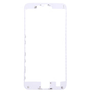 3 in 1 for iPhone 6s Plus (Front Screen Outer Glass Lens + Front Housing LCD Frame + Home Button)(Silver)