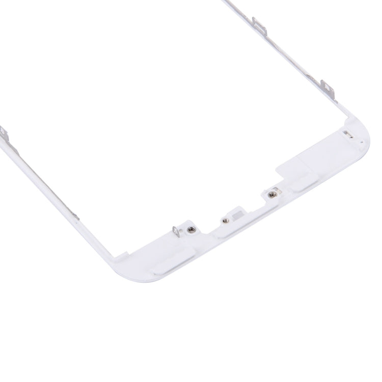 3 in 1 for iPhone 6s Plus (Front Screen Outer Glass Lens + Front Housing LCD Frame + Home Button)(Silver)