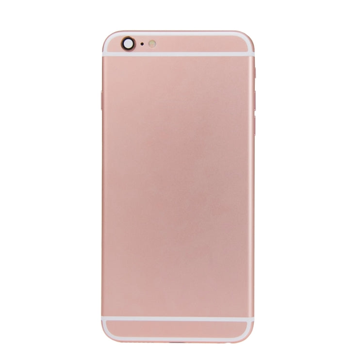 Battery Back Cover Assembly with Card Tray for iPhone 6s Plus(Rose Gold)