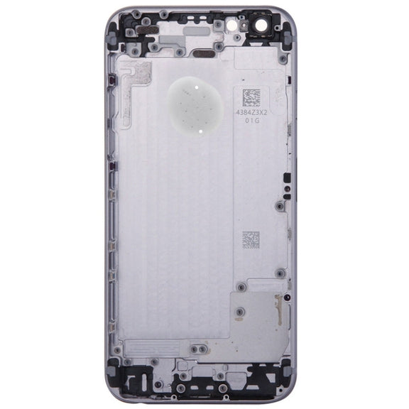 Full Assembly  Housing Cover for iPhone 6 Plus, Including Back Cover & Card Tray & Volume Control Key & Power Button & Mute Switch Vibrator Key(Grey)