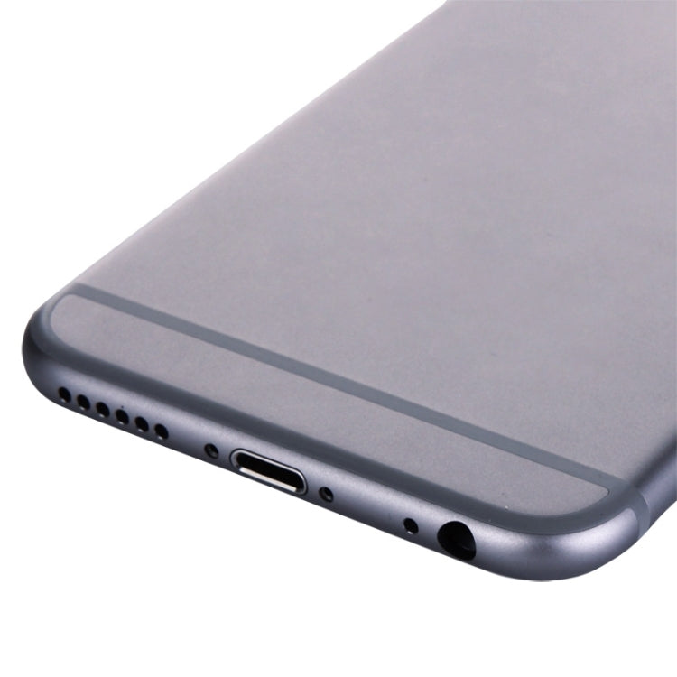 Full Assembly  Housing Cover for iPhone 6 Plus, Including Back Cover & Card Tray & Volume Control Key & Power Button & Mute Switch Vibrator Key(Grey)