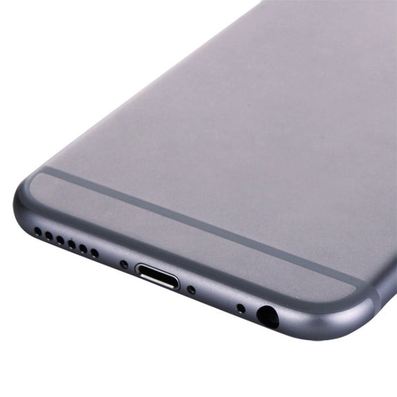 Full Assembly  Housing Cover for iPhone 6 Plus, Including Back Cover & Card Tray & Volume Control Key & Power Button & Mute Switch Vibrator Key(Grey)
