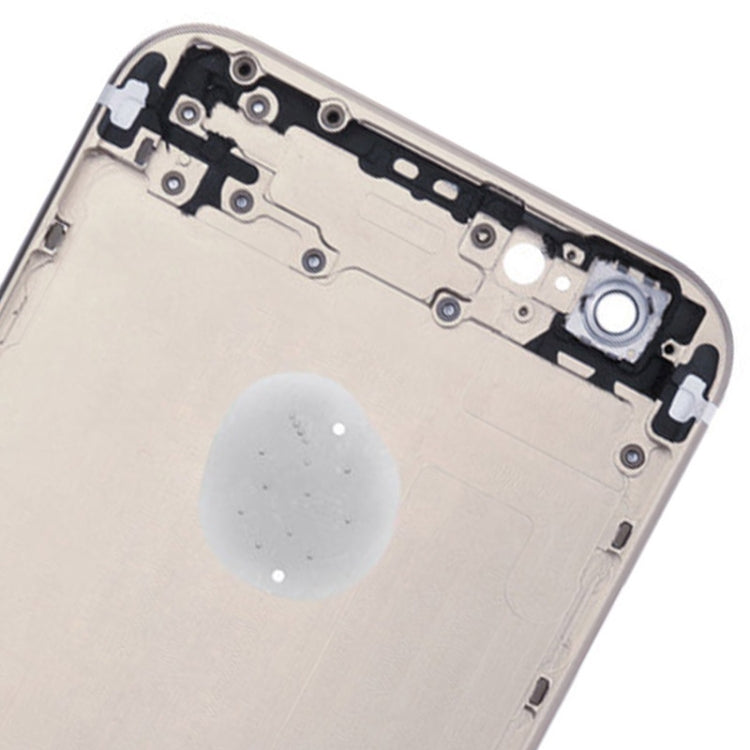 Full Assembly  Housing Cover for iPhone 6 Plus, Including Back Cover & Card Tray & Volume Control Key & Power Button & Mute Switch Vibrator Key(Gold)