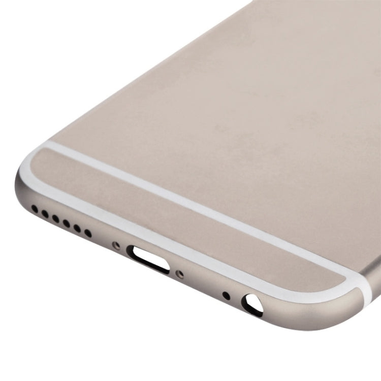 Full Assembly  Housing Cover for iPhone 6 Plus, Including Back Cover & Card Tray & Volume Control Key & Power Button & Mute Switch Vibrator Key(Gold)