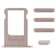 Full Assembly  Housing Cover for iPhone 6 Plus, Including Back Cover & Card Tray & Volume Control Key & Power Button & Mute Switch Vibrator Key(Gold)